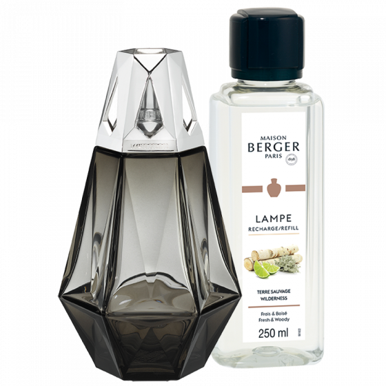 leeuwerik Pech Document Lampe Berger Prisme Noir 4756 incl. 250 ml parfum Wilderness – Heydenrijck  Wonen