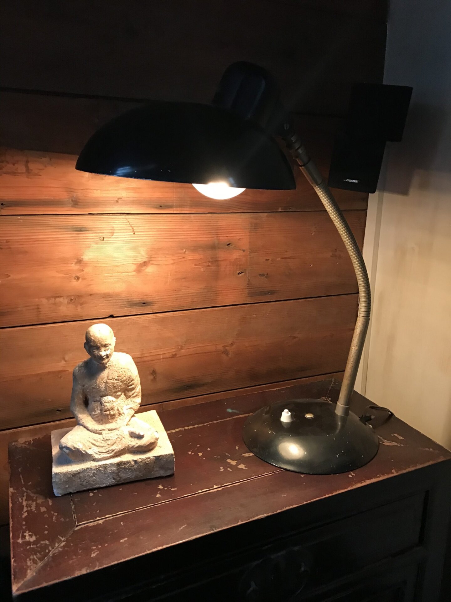 lont hobby Ronde Oude bureaulamp zwart w – Heydenrijck Wonen